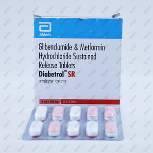 Diabetrol SR Tablets 10's
