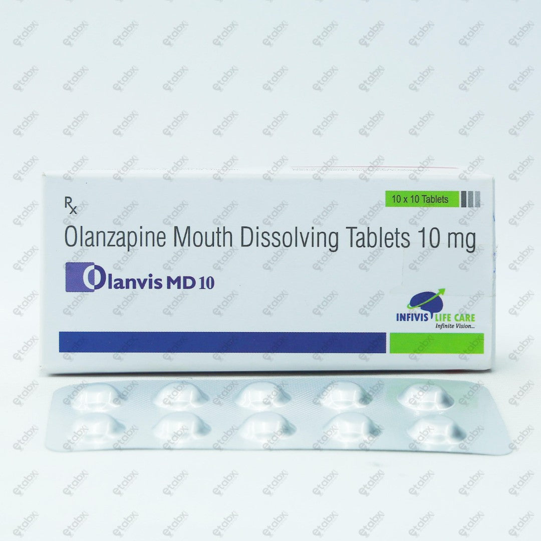 Olanvis MD 10mg Tablets 10's