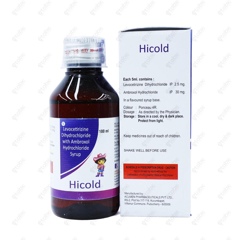 Hicold Syrup 100ml
