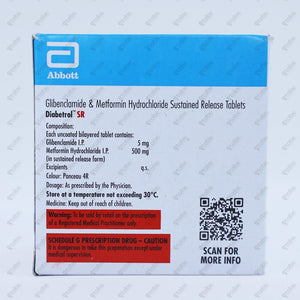 Diabetrol SR Tablets 10's