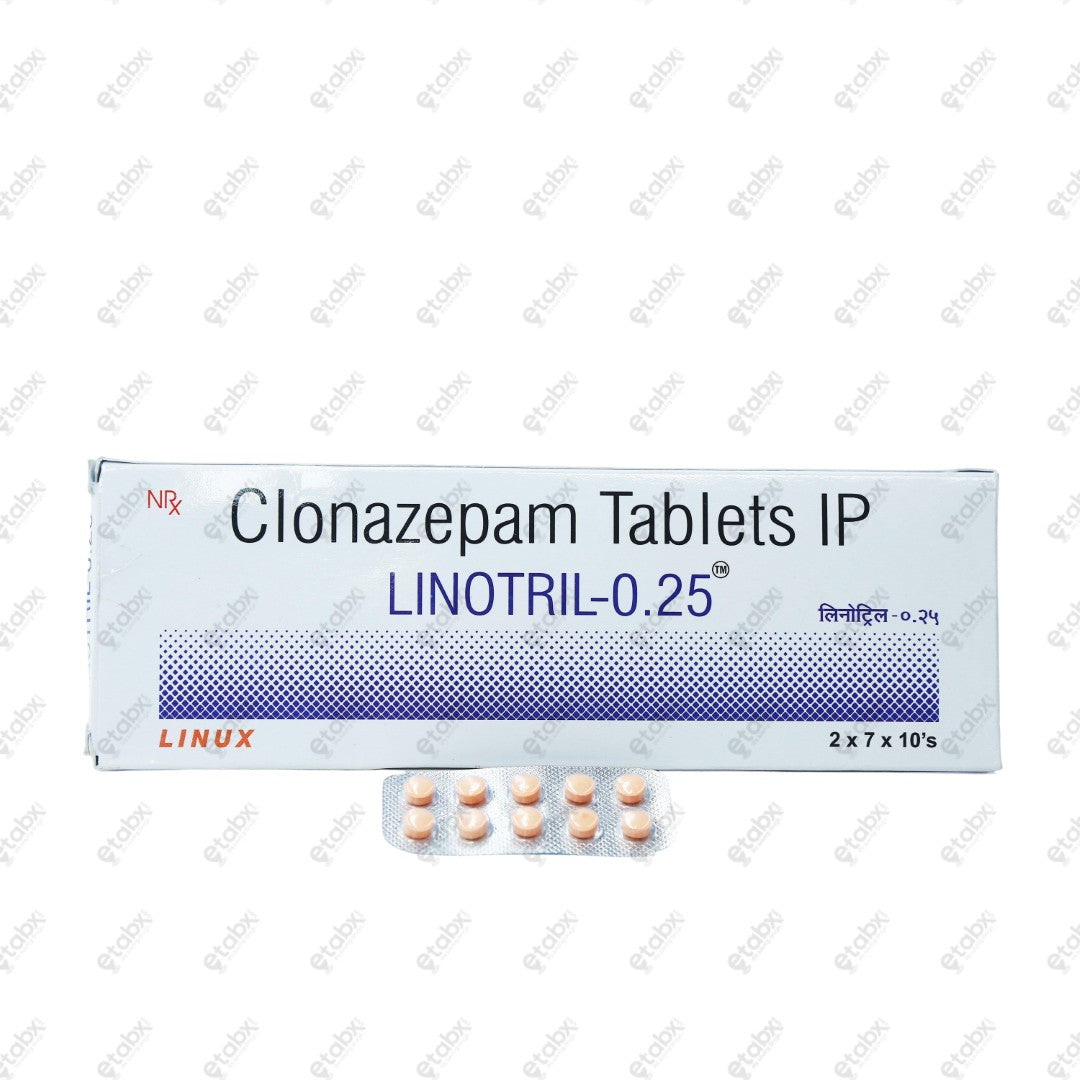 Linotril 0.25mg Tablet 10's