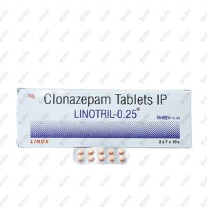 Linotril 0.25mg Tablet 10's