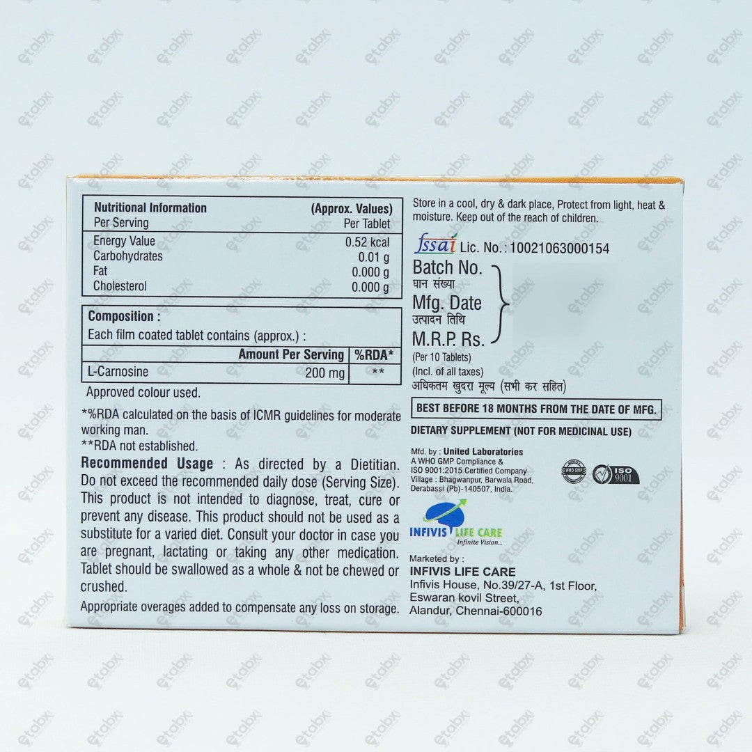 Cognisense Tablet 10's