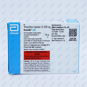Resteclin 500mg Capsule 10's