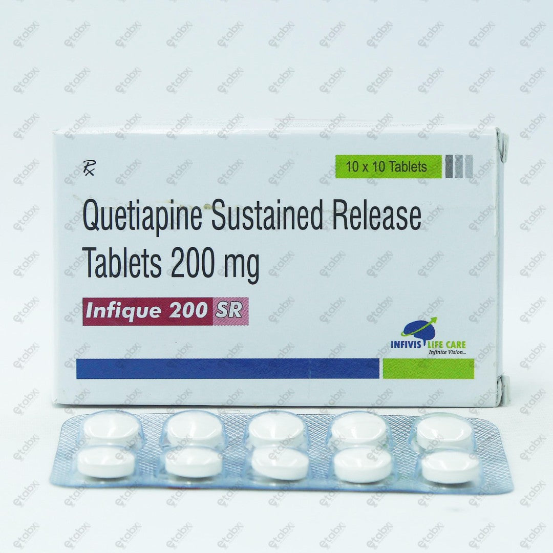 Infique 200 SR Tablets 10's
