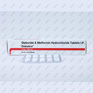Diabetrol Tablets 10's