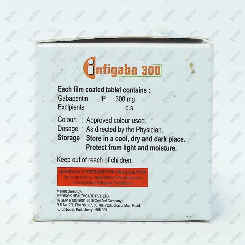 Infigaba 300MG Tablet 10's