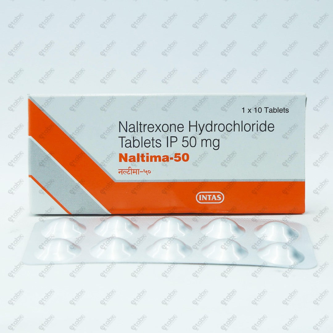 Naltima 50mg Tablets 10's