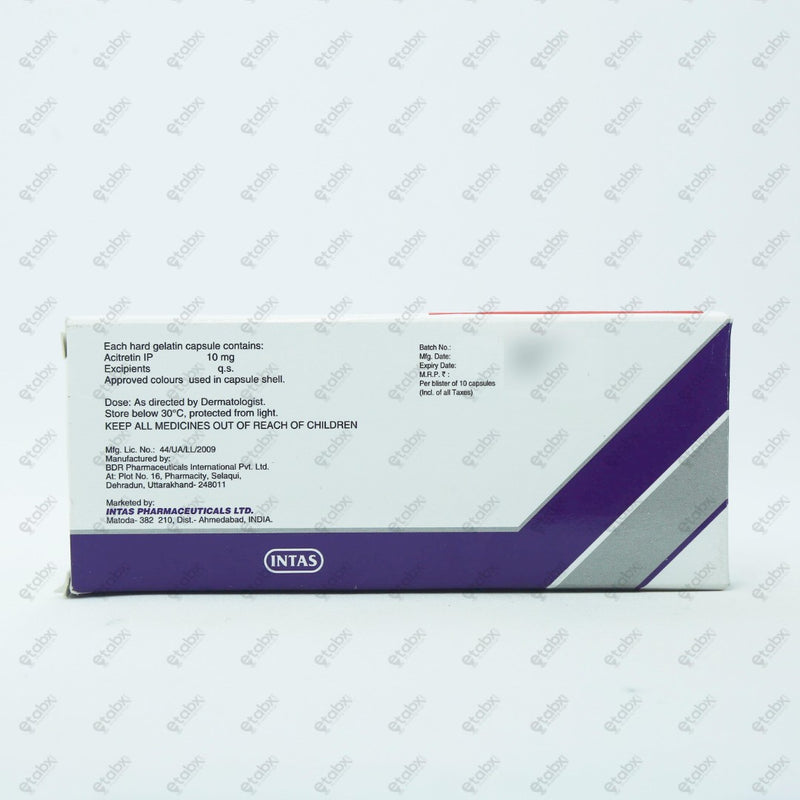 Actoid 10mg Capsules 2x10