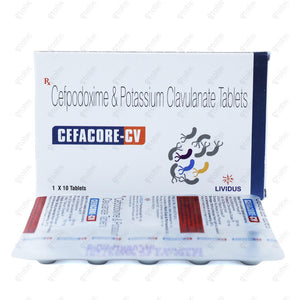 Cefacore CV Tablet 10's