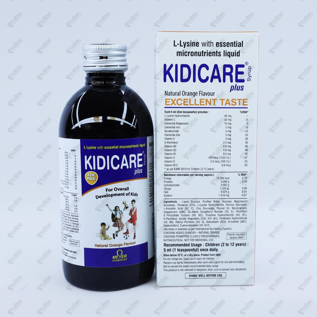 Kidicare Plus Syrup 200ml