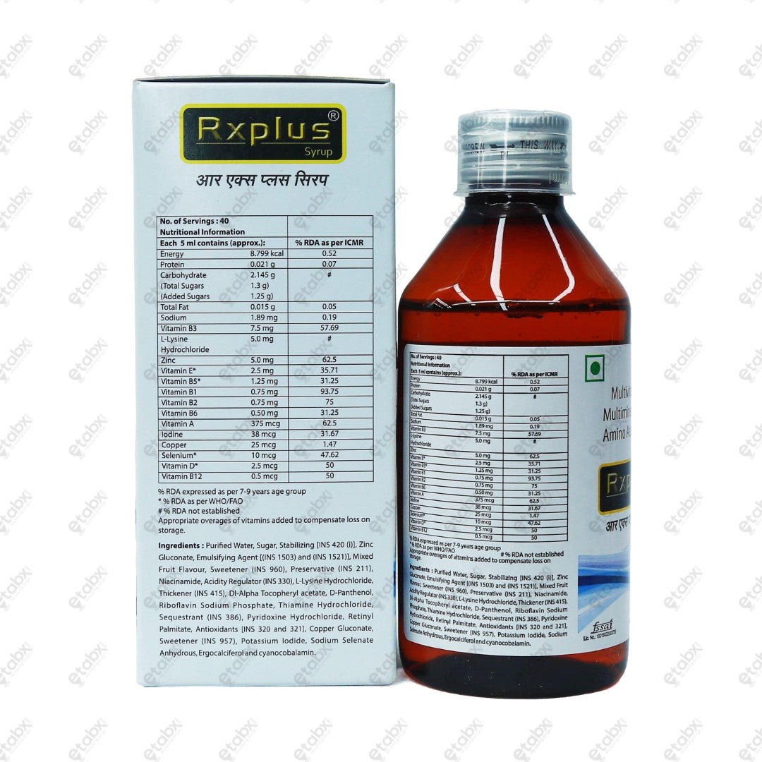 RxPlus Syrup 200ml