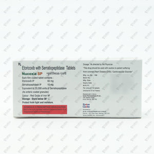 Nucoxia SP Tablet 10's