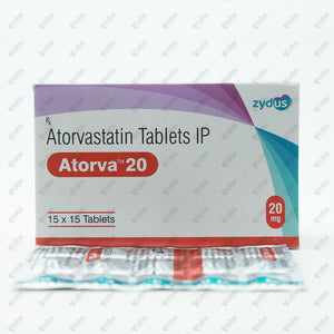 Atorva 20 Tablet 15's