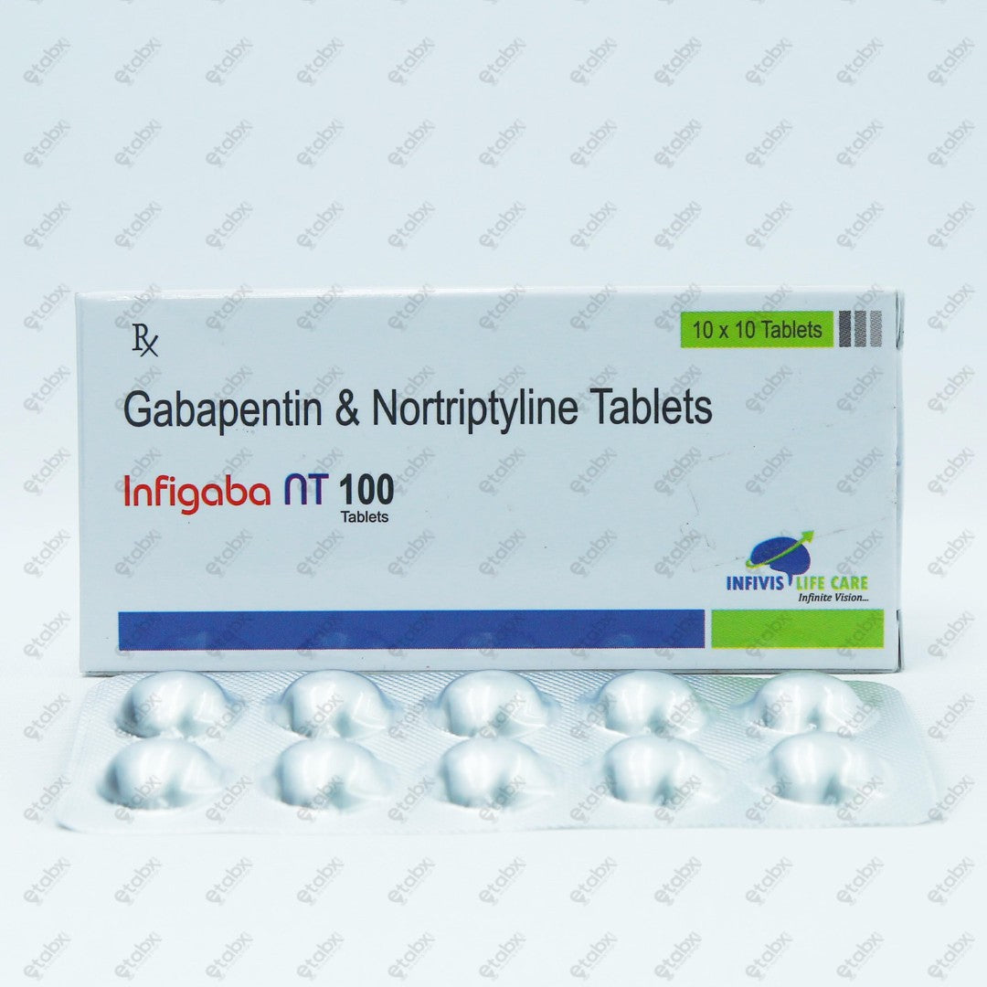 Infigaba NT 100mg Tablet 10's