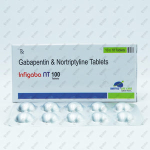 Infigaba NT 100mg Tablet 10's