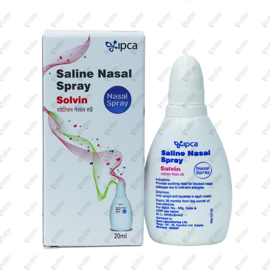 SOLVIN Nasal Spray 20ml