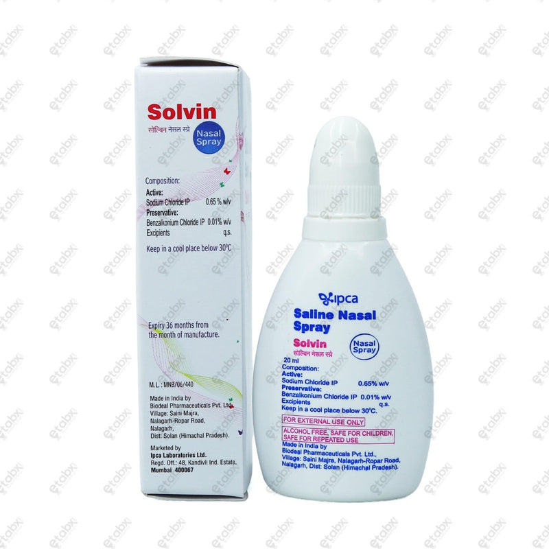SOLVIN Nasal Spray 20ml