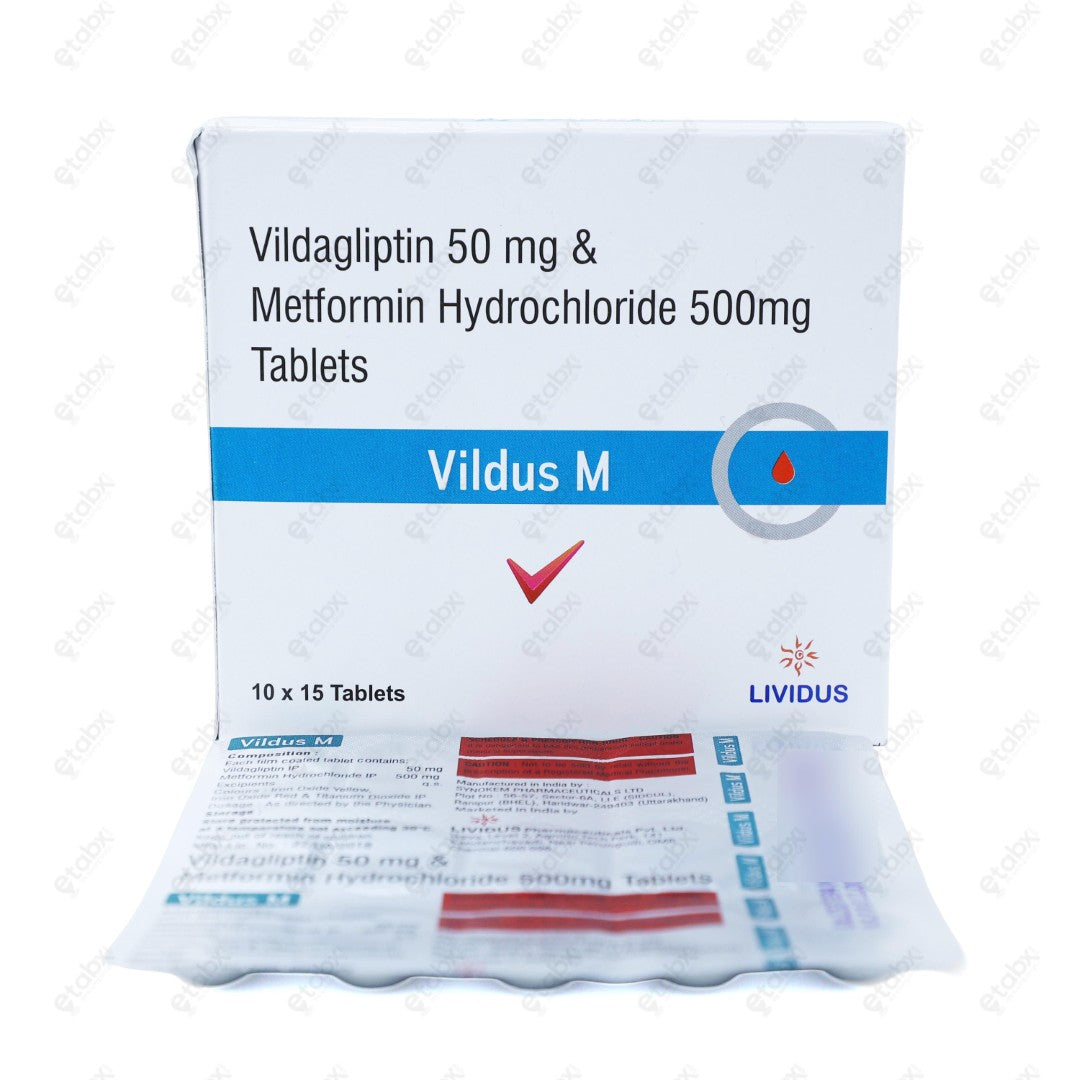 VILDUS M Tablet 15's