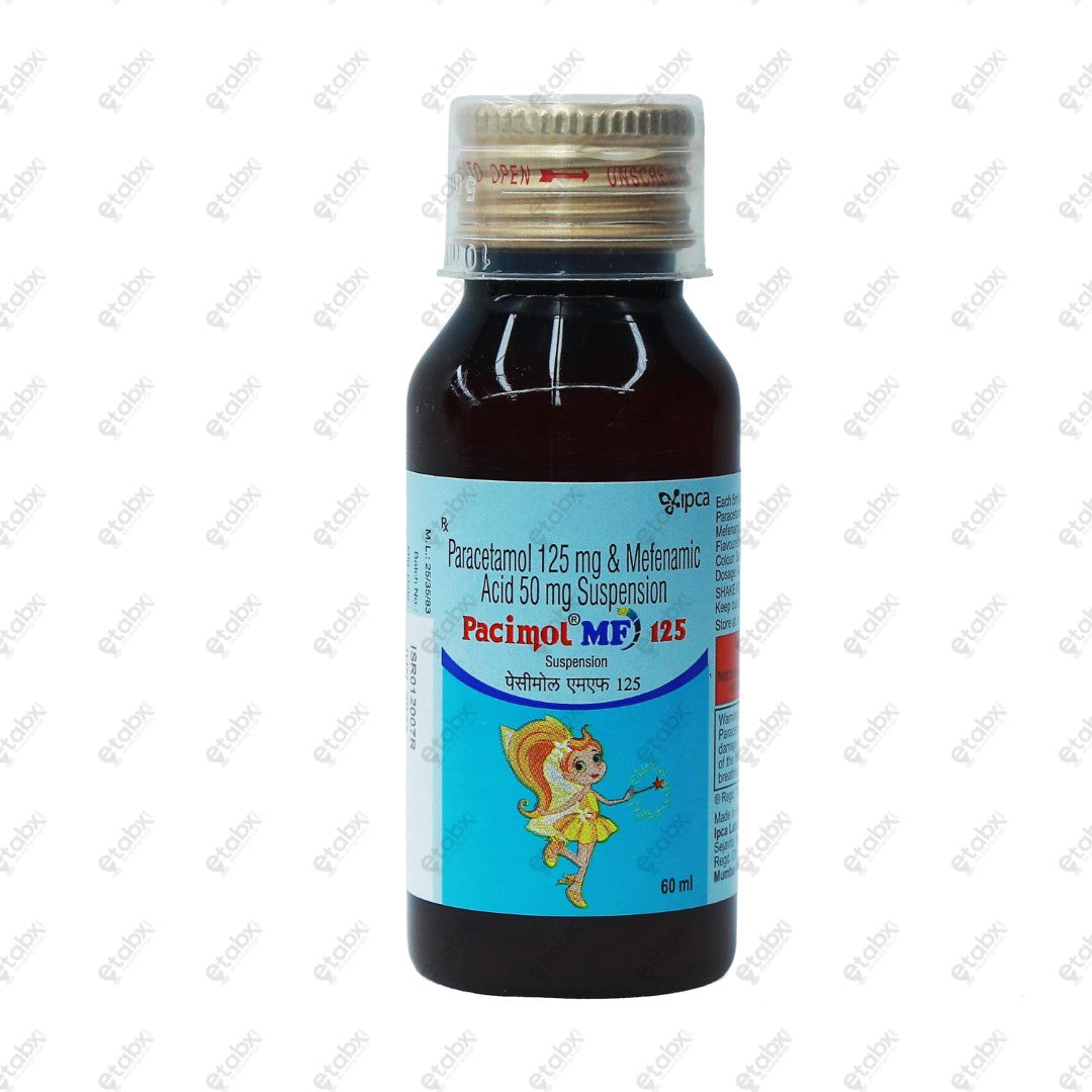 Pacimol MF 125 Syrup 60ml