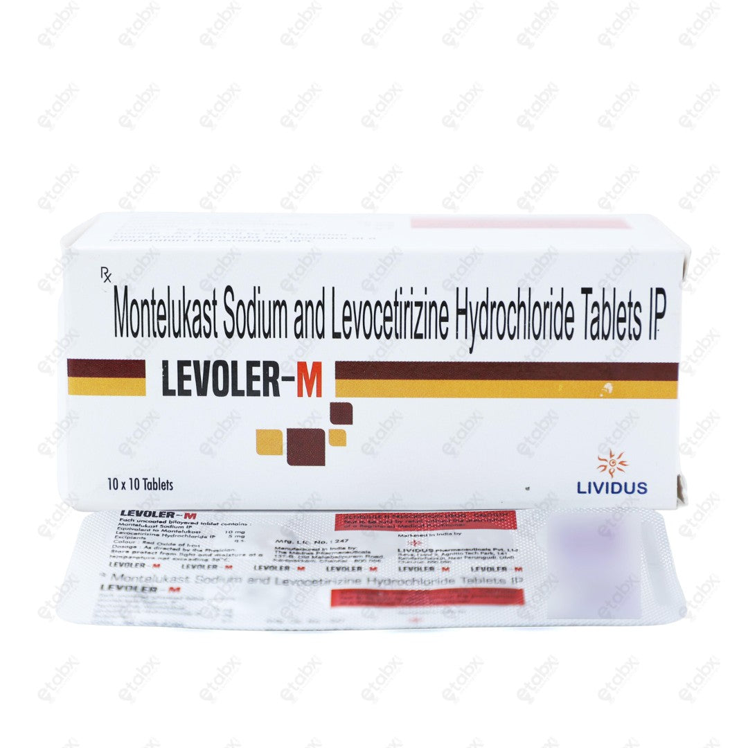 Levoler M Tablets 10's