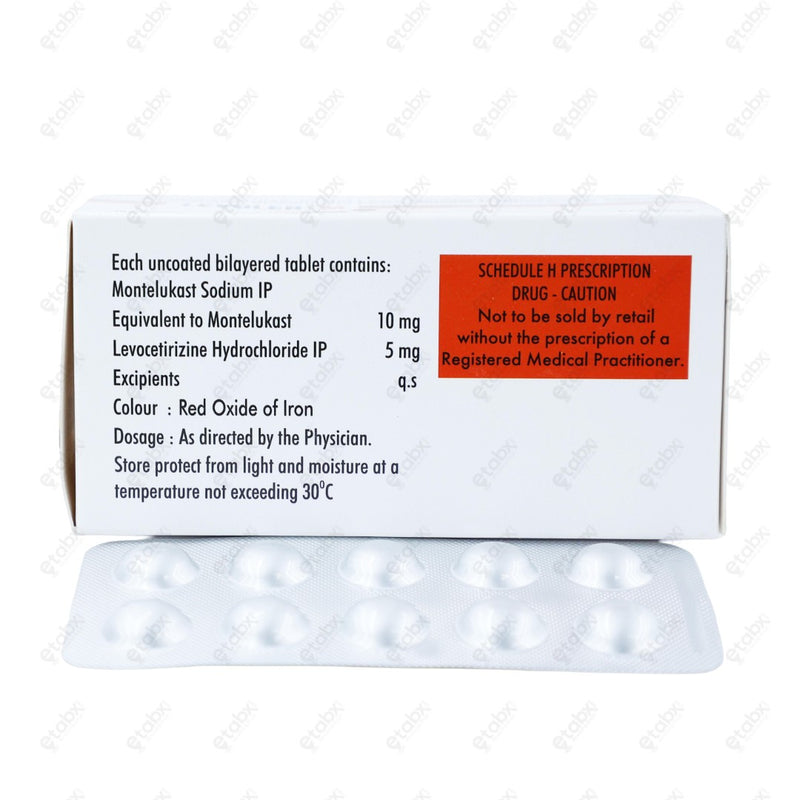 Levoler M Tablets 10's