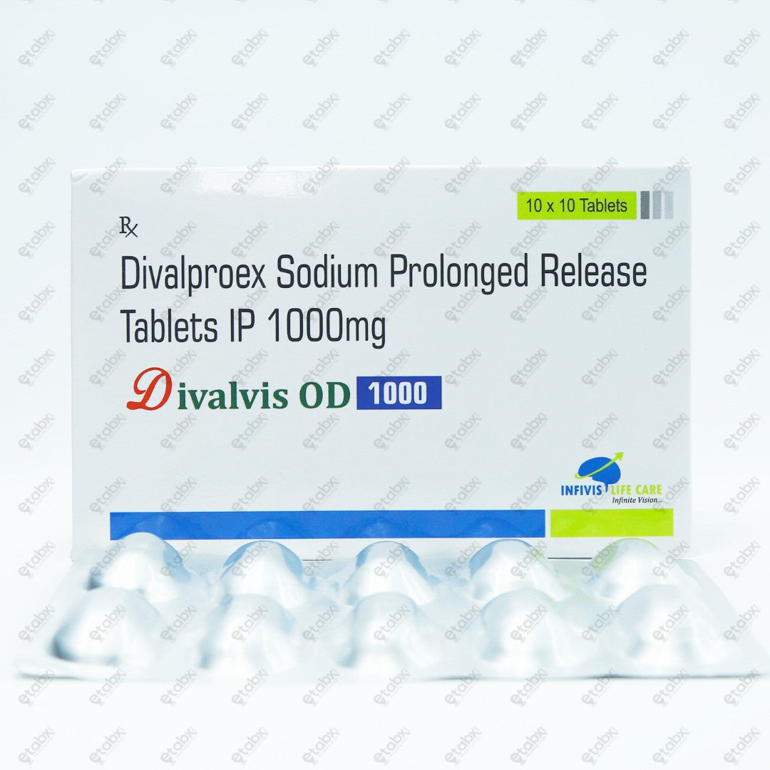 Divalvis OD 1000mg Tablet 10s