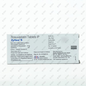 Zyrova 5 Tablet 10's