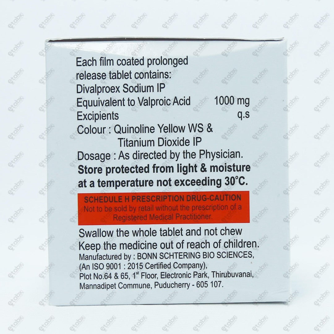 Divalvis OD 1000mg Tablet 10s