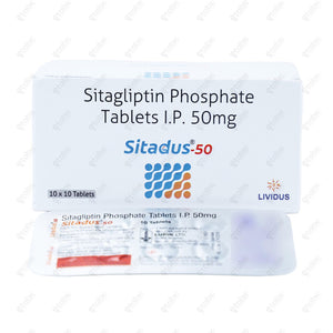Sitadus 50mg Tablet 10's