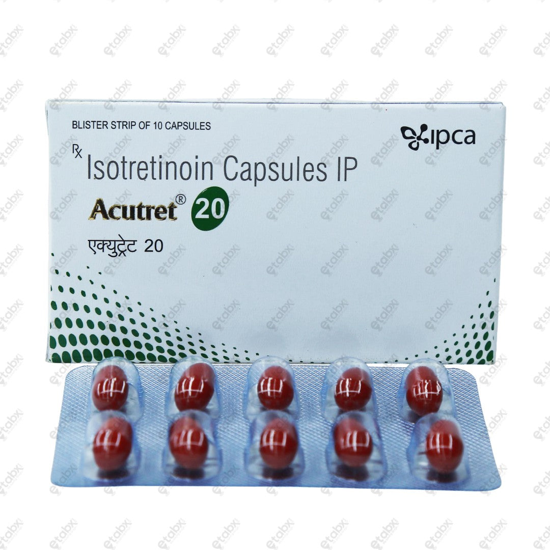 Acutret 20mg Capsule 10's