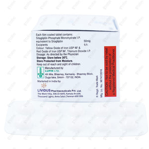 Sitadus 50mg Tablet 10's