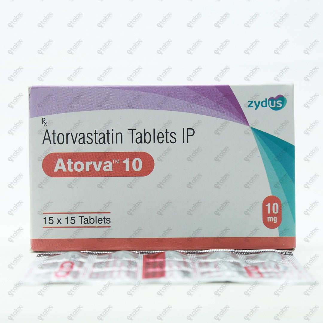 Atorva 10 Tablet 15's