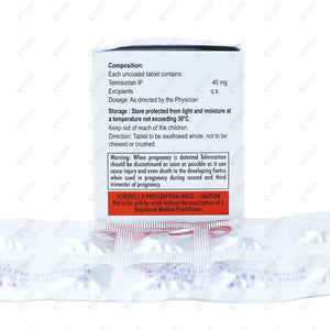 Telmiget 40mg Tablet 10's