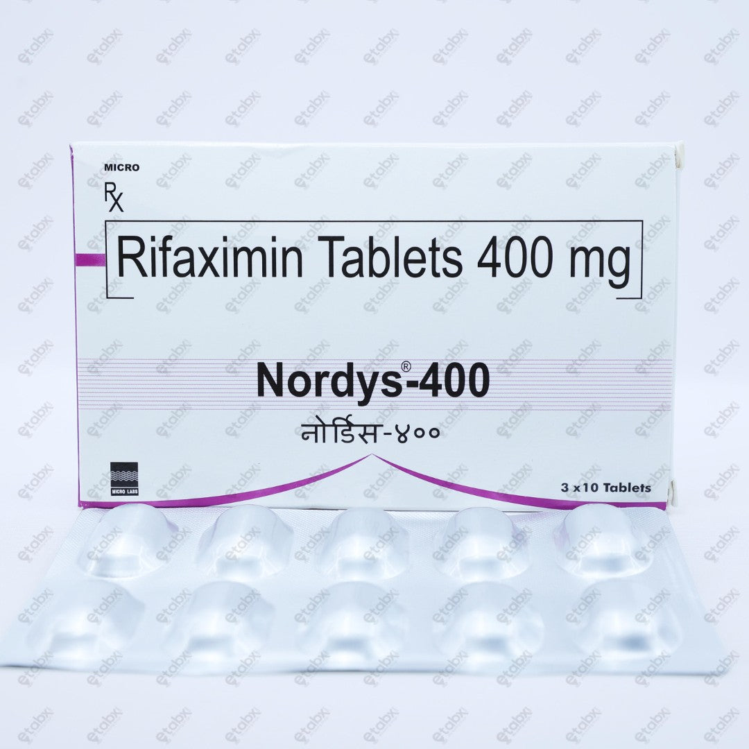 Nordys 400 Tablets 10's