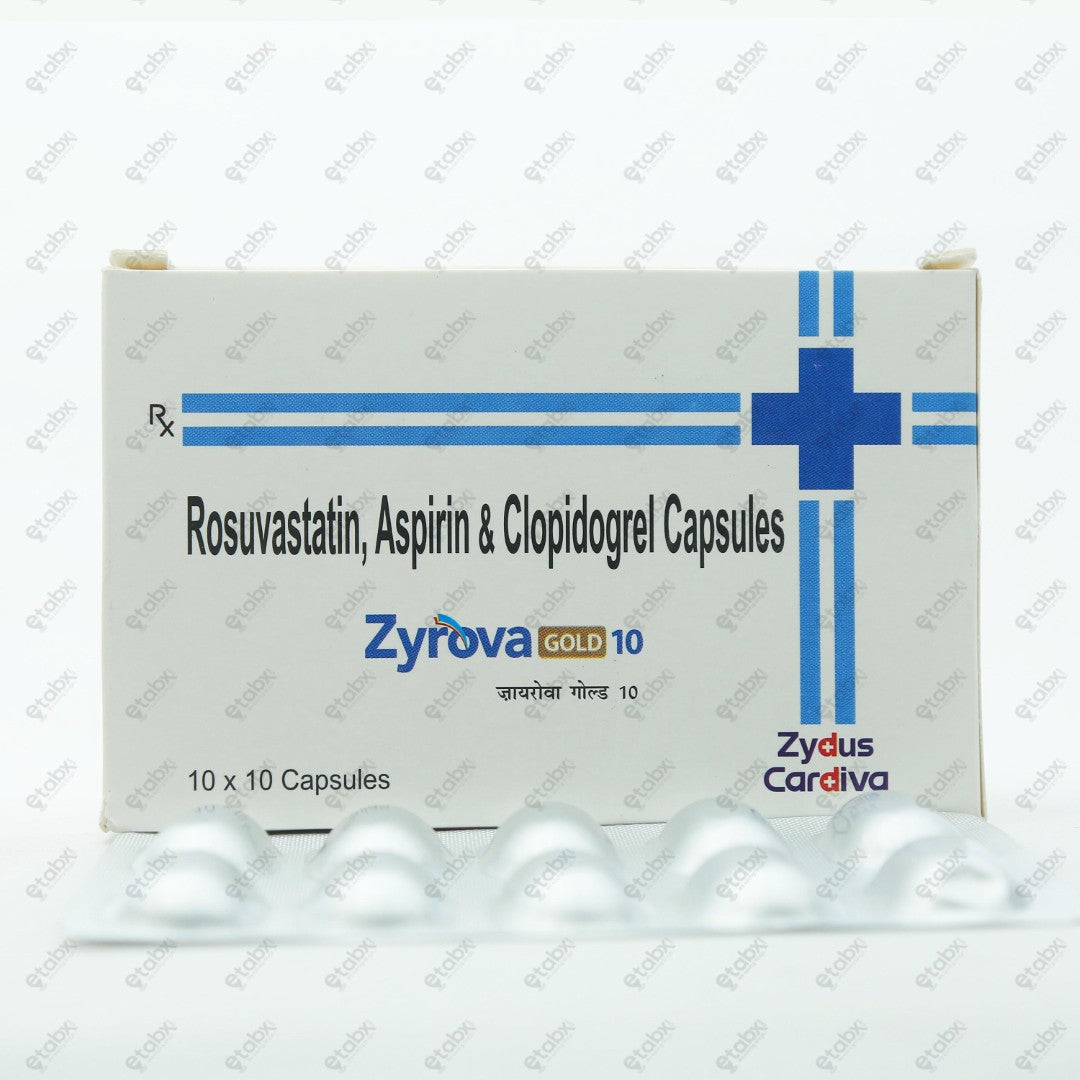 Zyrova Gold 10 Capsule 10's