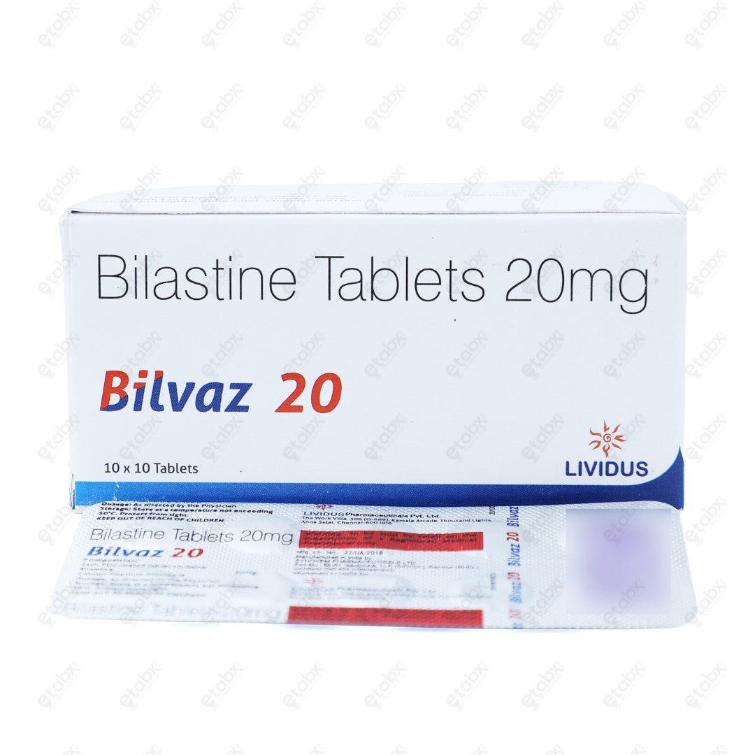 Bilvaz 20mg Tablet 10's