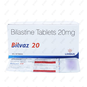 Bilvaz 20mg Tablet 10's