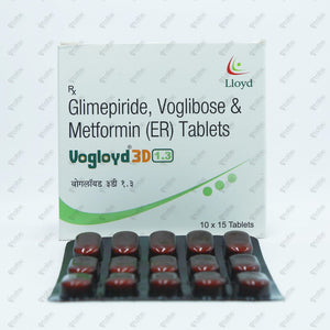 Vogloyd 3D 1.3 Tablet 15's