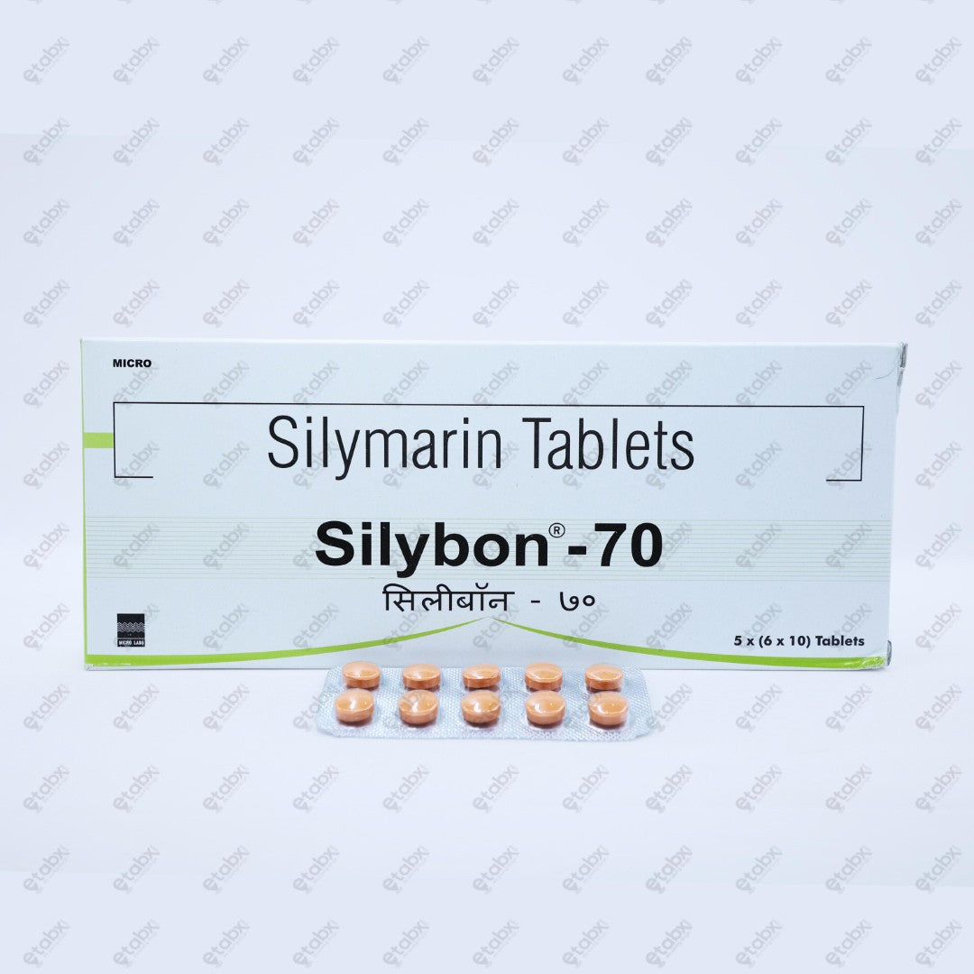 SILYBON 70mg Tablets 10's