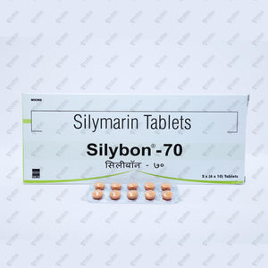 SILYBON 70mg Tablets 10's