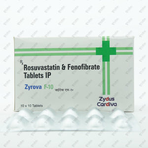 Zyrova F-10 Tablet 10's