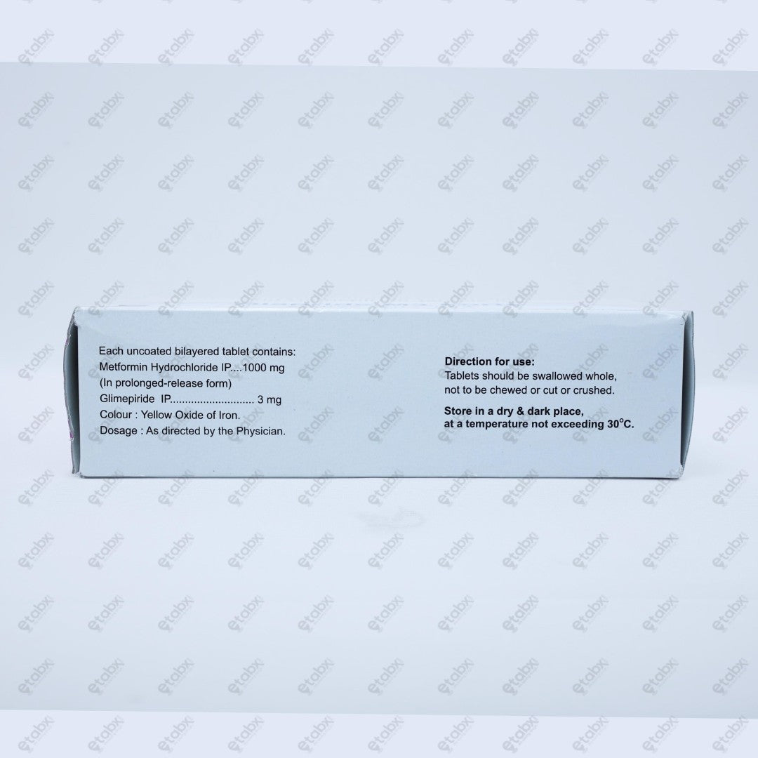 Diapride M3 Forte Tablets 15's