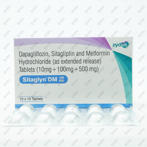 SITAGLYN DM 100/500 Tablets 10's