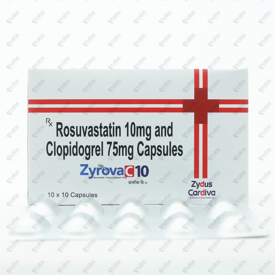 Zyrova C 10 Capsule 10's