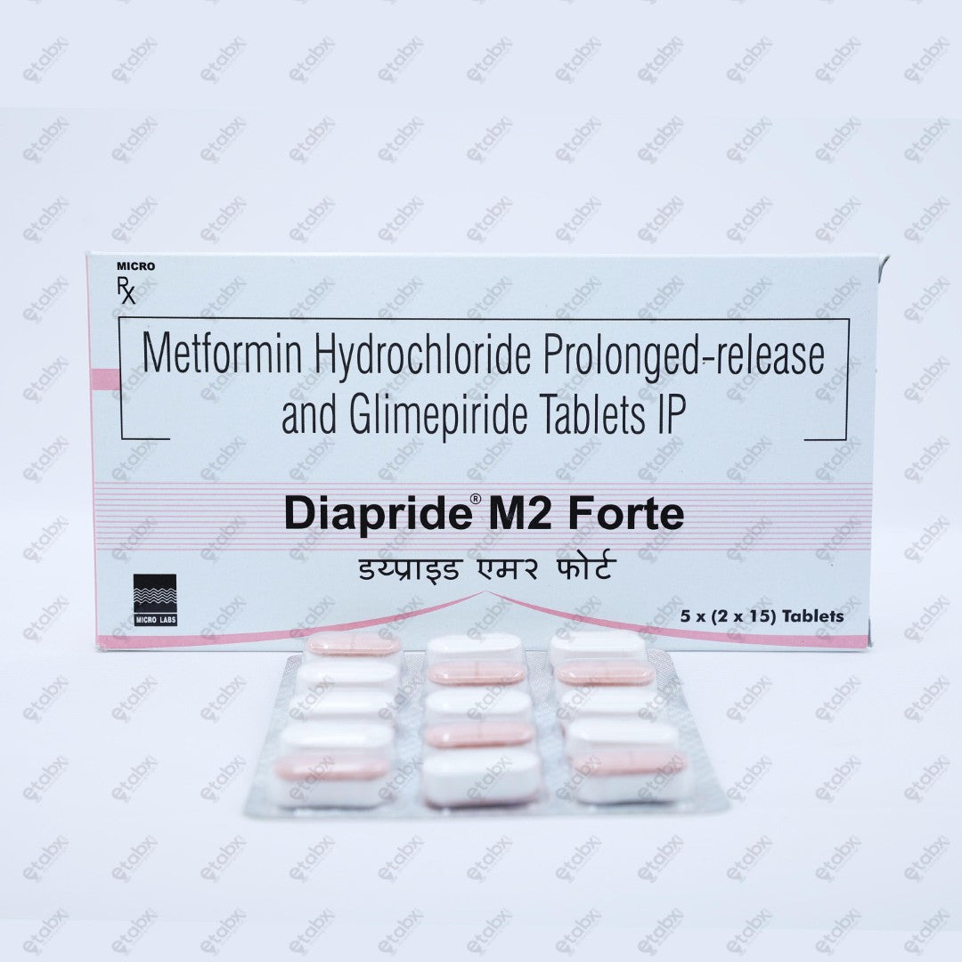 DIAPRIDE M2 Forte Tablet 15's