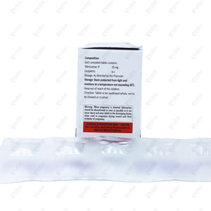 Telmiget 20mg Tablet 10's