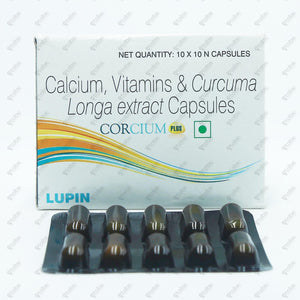 Corcium Plus Capsule 10's
