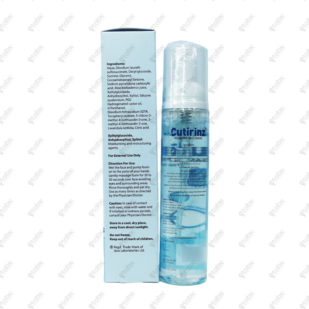 Cutirinz Foaming Face Wash 100ml