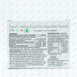 Corcium Plus Capsule 10's